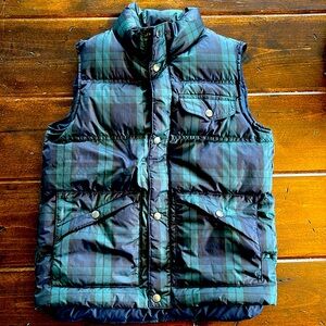 Lands end puffer vest size 10/12